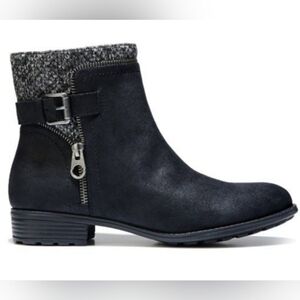 White Mountain  | Black Randolph Booties | Size 7